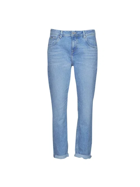 Ravne kavbojke Pepe Jeans modra
