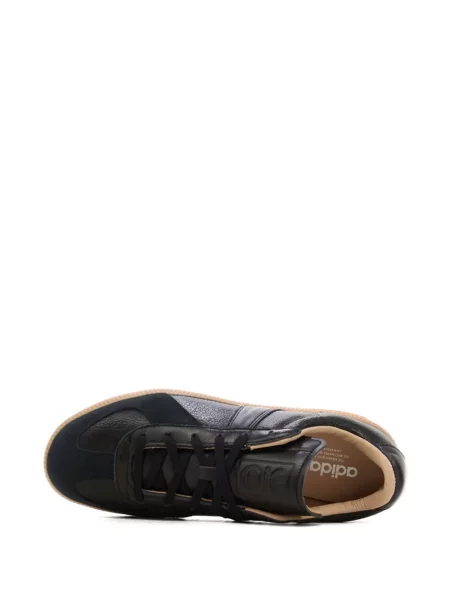 Sneakerși Adidas Samba din piele de căprioară alb