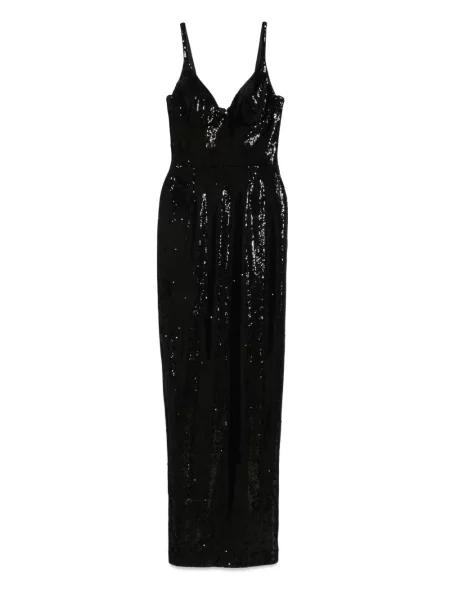 Rochie Silk Love & Lace de mătase de costum negru