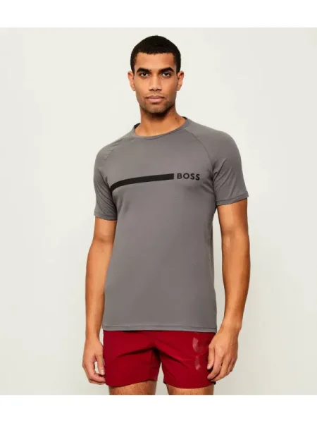 BOSS BLACK Tricou RN negru