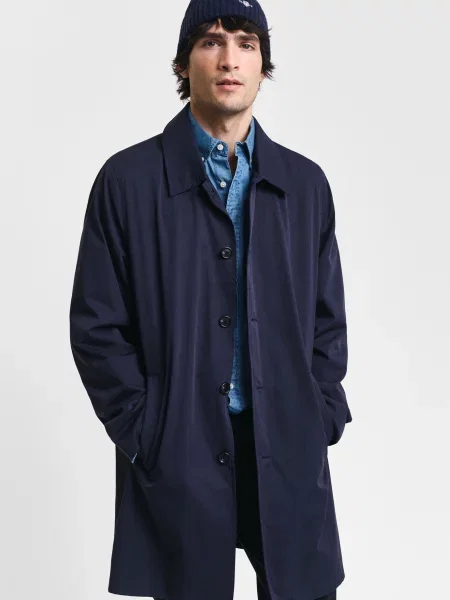 Тренч Gant синій