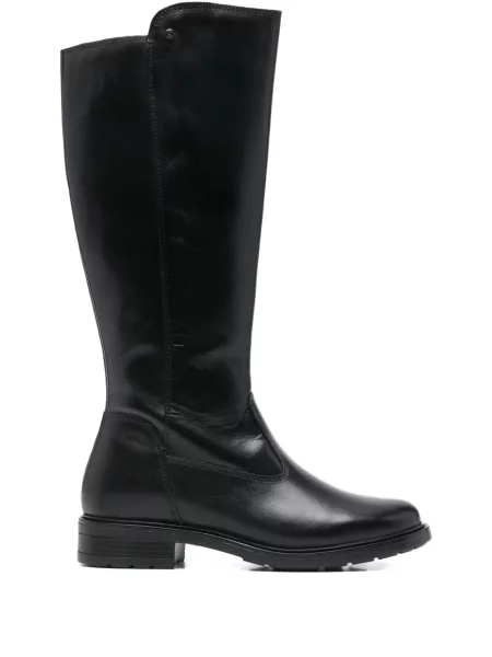 Botine Keys din piele negru