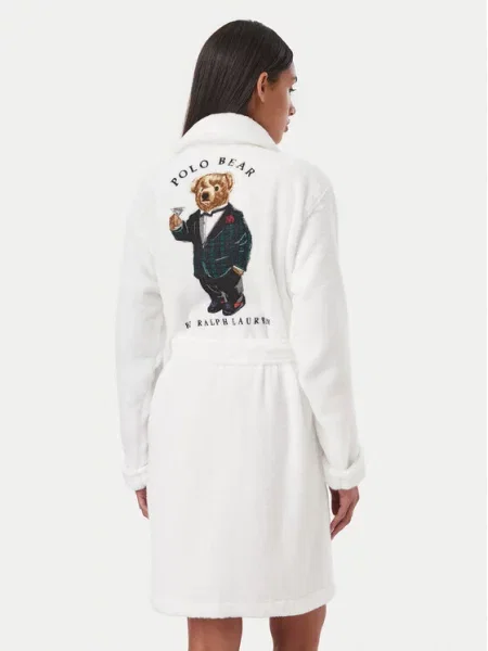 Župan Polo Ralph Lauren bílý
