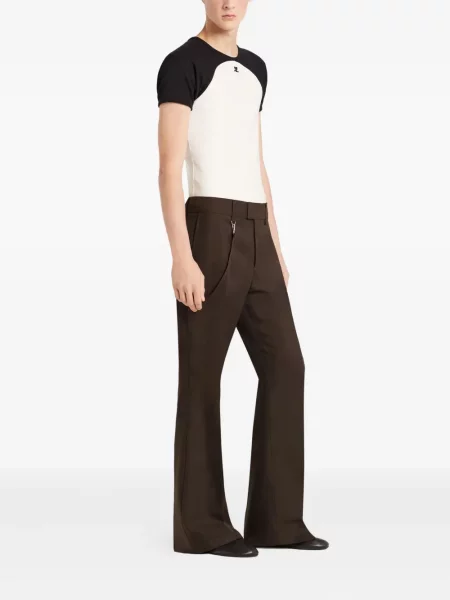 Tricou Courreges alb