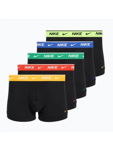 Boxeri pentru bărbați Nike Cotton Stretch Trunk 5 pairs blue velvet albastru