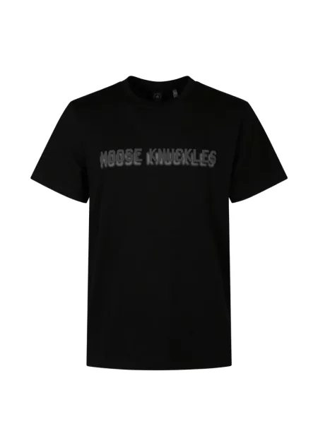 Tricou Moose Knuckles cu imagine negru