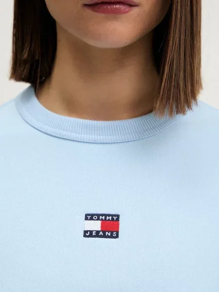 Суитчър Tommy Jeans синьо