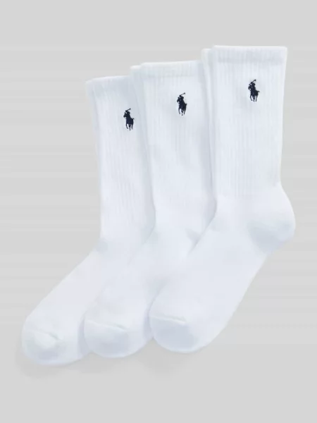 Skarpety długie Polo Ralph Lauren białe