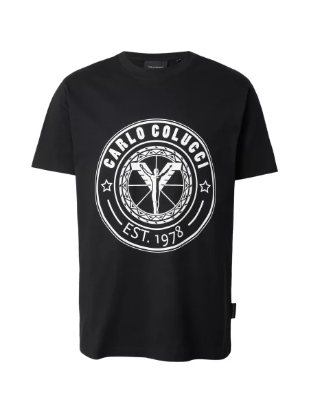 Carlo Colucci Tricou negru alb