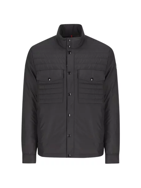 Matlasat geacă Moncler negru
