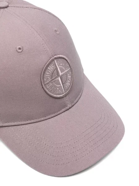 Șapcă Stone Island cu strasuri violet