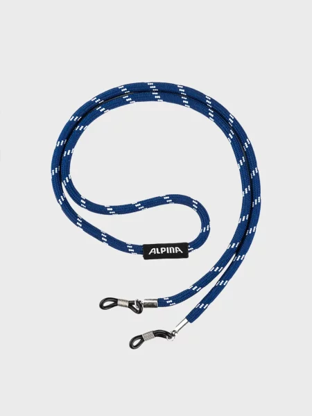 Сонцезахісні окуляри Alpina з ремінцями сині