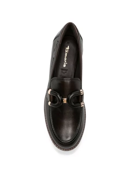 Csatos loafer Tamaris barna