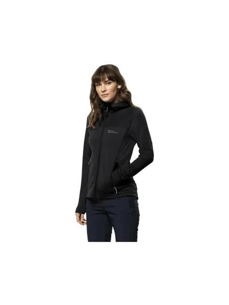 Mikina Jack Wolfskin čierna