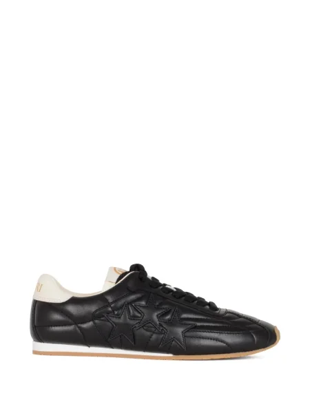 Sneakerși Amiri din piele fără toc negru