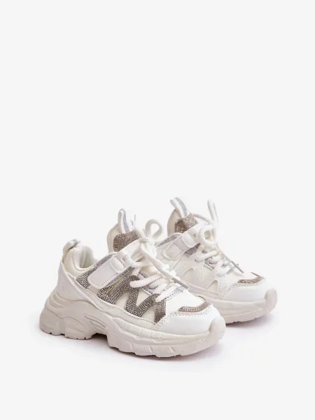 Sneakerși copii Boto alb