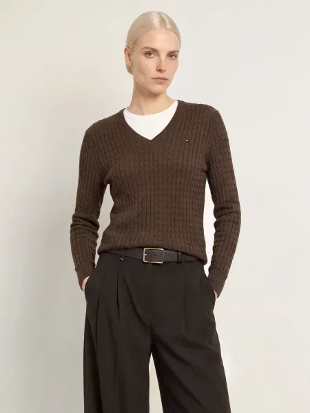 Tommy Hilfiger Sweter braun