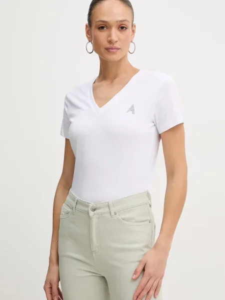 Armani Exchange tričko bílé