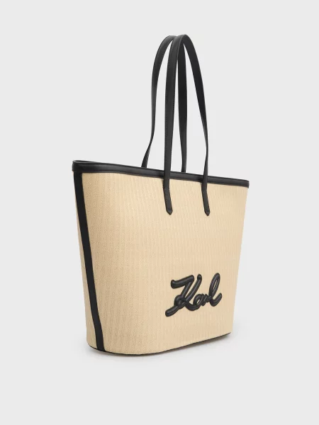 Сумка шопер Karl Lagerfeld K/Signature бежева