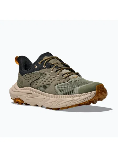 Мъжки туристически обувки HOKA Anacapa 2 Low GTX sea moss/oatmeal зелено