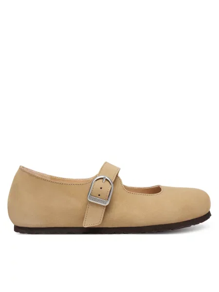 Балетки Birkenstock Santa Clarita бежевий