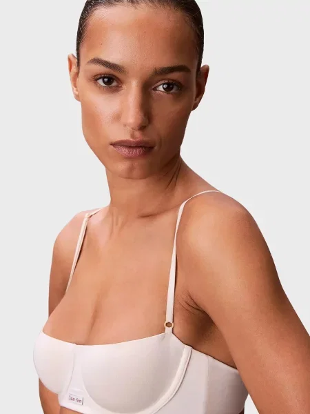 Без підкладки бюстгальтер Calvin Klein білий