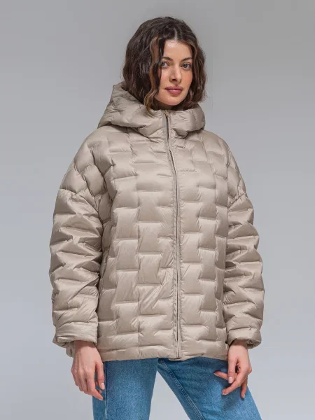 Демісезонна куртка VIVA WEAR бежевий