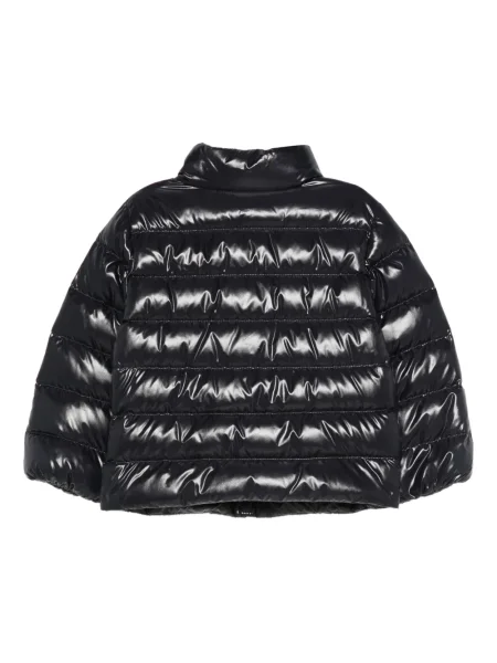 Kurtka dziecięca Moncler Enfant niebieska