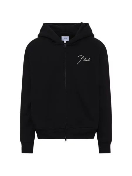 Hanorac cu glugă Rhude cu autograf negru
