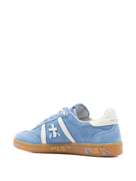 Sneakerși Premiata cu perforații albastru