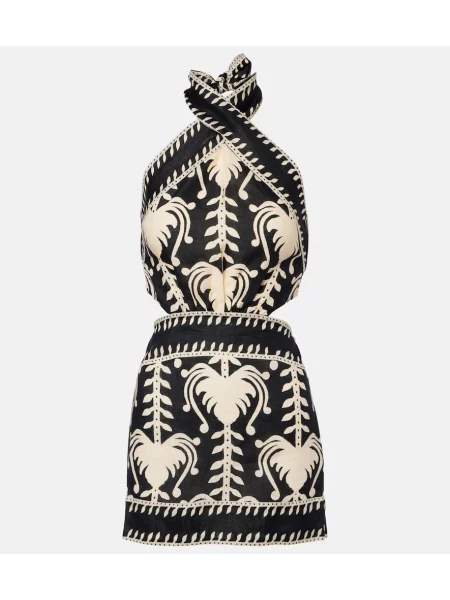 Rochie Johanna Ortiz cu imagine negru