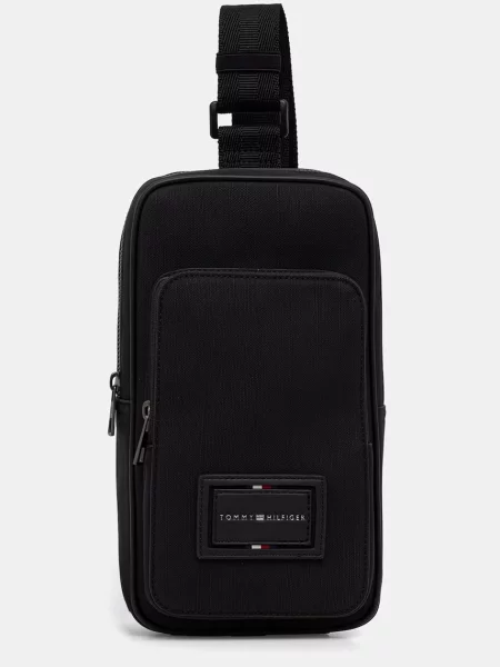 Tommy Hilfiger geantă mică pentru bărbați negru