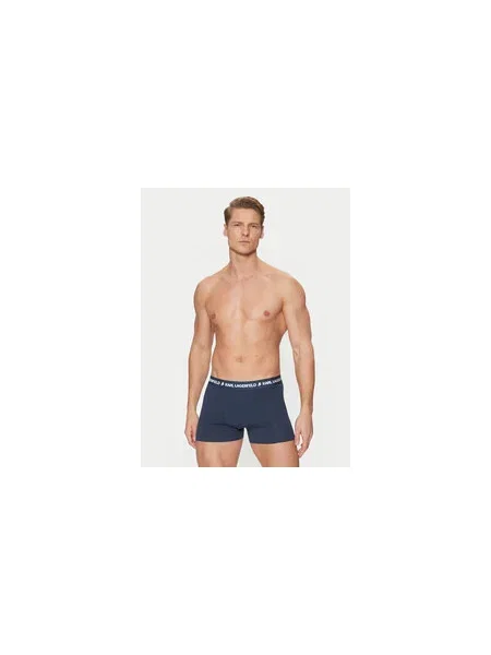 Karl Lagerfeld Boxeralsók tengerészkék / fekete piszkosfehér fehér