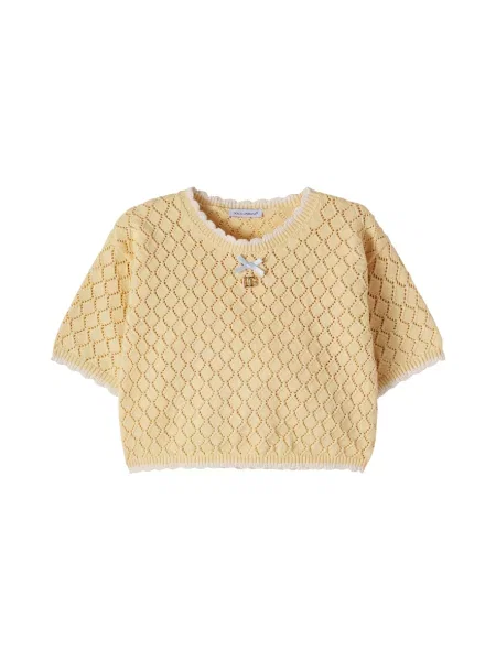 Gyerek felső Dolce&gabbana sárga