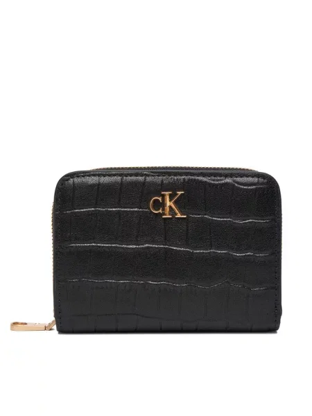 Calvin Klein portfel skórzany czarny