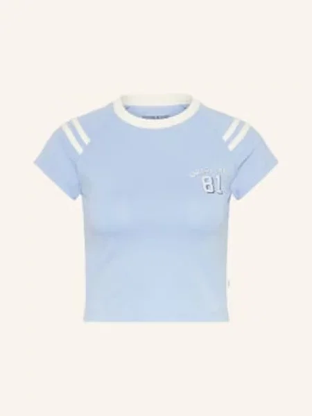 Guess Jeans Krótka Koszulka blau niebieska