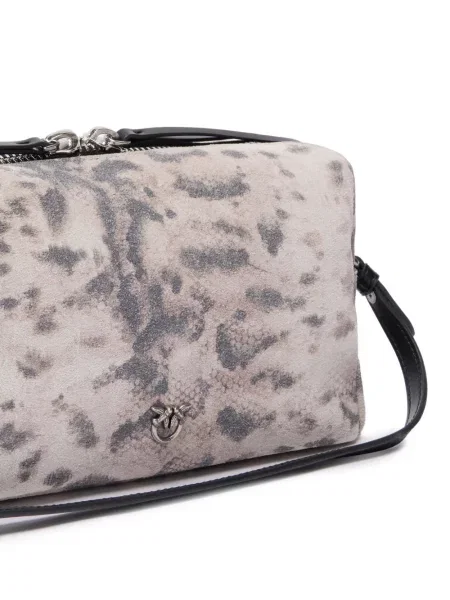 Geantă de mână Pinko cu imagine cu model leopard