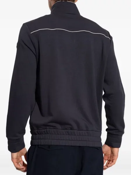 Geacă Moncler din fleece albastru