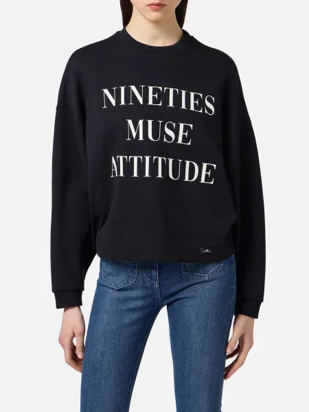 Светр Elisabetta Franchi чорний