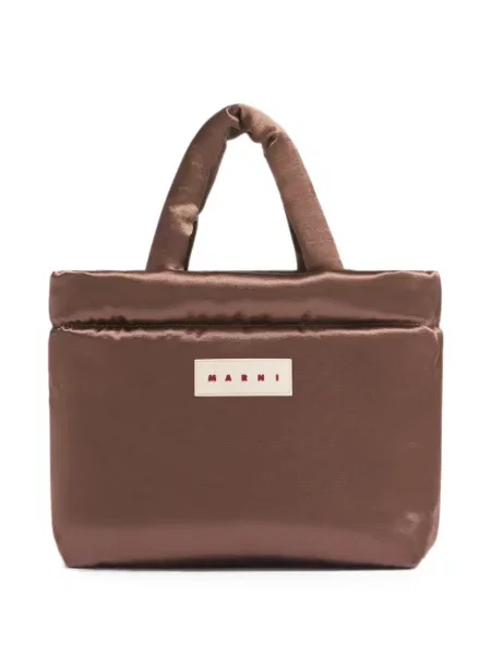 Geantă shopper Marni maro