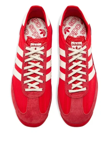 Prugaste tenisice Adidas Adizero s vezicama od brušene kože crna