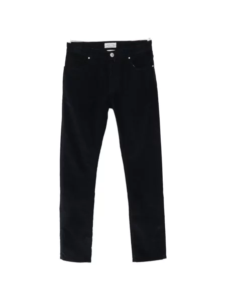 Pantaloni Jacob Cohën de catifea cord albastru