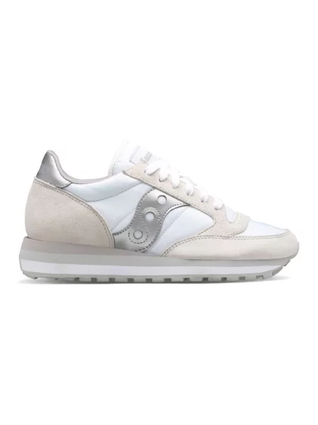 Sneakersy Saucony Jazz skórzane białe
