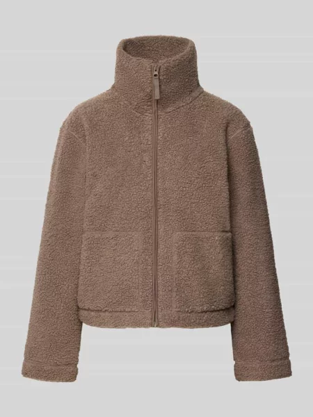 Kurtka typu teddy o krótkim kroju z wysoką stójką model ONLMEGAN' Only