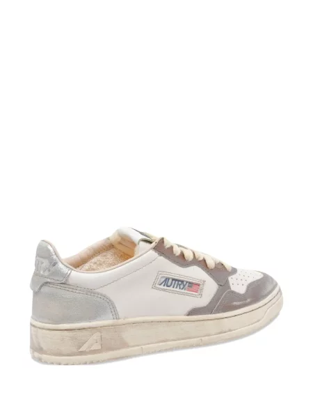 Sneakerși Autry din piele gri
