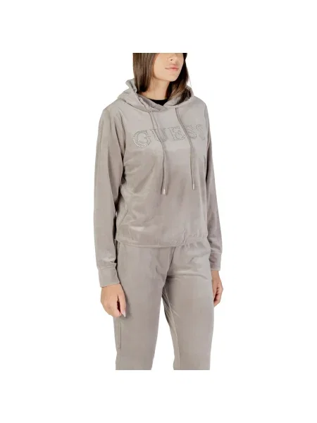 Guess Mikina COUTURE béžová