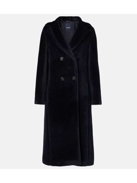 Palton 's Max Mara de lână negru