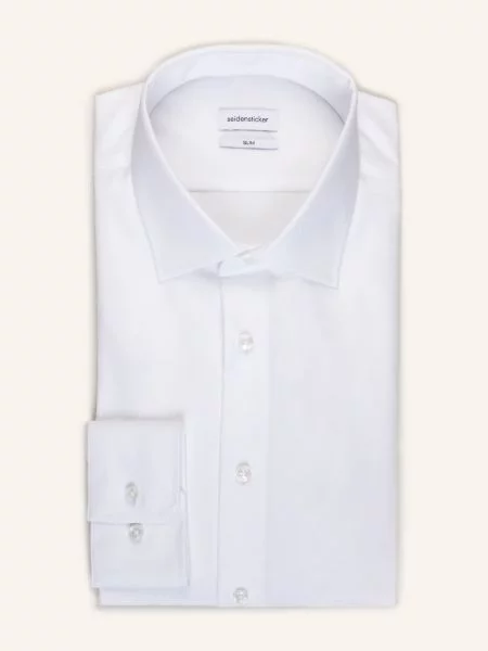 Seidensticker Košile Slim Fit bílá