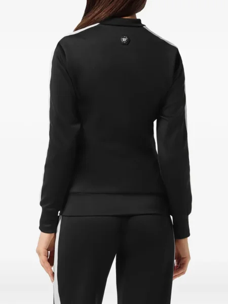 Geacă Philipp Plein cu dungi negru