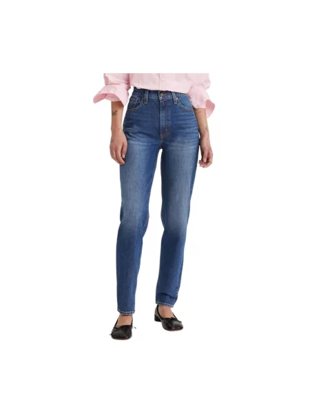 Levi's® Jeansy Mom blau niebieskie